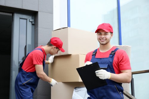 Modern trucks used by Ben removalists for furniture transport