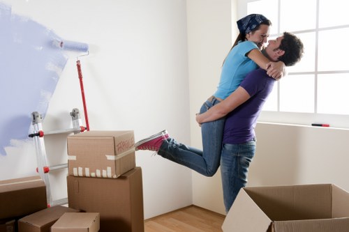 Professional packing team at Ben Removalists preparing items for a move