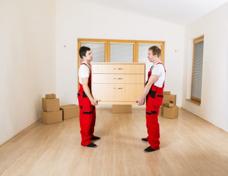 Experienced removalists assisting with the move